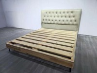 Light luxury style simple modern bed